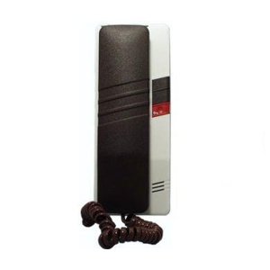 Audio telefón bez tlač. protistanice zv.bzučiak. biela/hnedá 4+n DT93 (TESLA Stropkov)