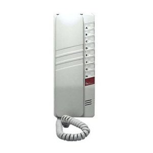 Audio telefón s 8 tlač. protistanice zv.elektron. biela 4+n DT93 (TESLA Stropkov)