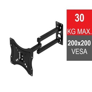 Držiak TV nástenný 14"-42" 15/90 30kg (HDX)