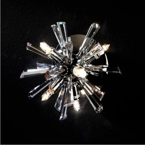 Svietidlo ARAGONIT/9000-6W/6xG9/40W,mat.: chrómE / ASFOUR CRYSTAL (LUXERA)