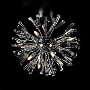 Svietidlo ARAGONIT/9000-8N/8xG9/40W,mat.: chrómE / ASFOUR CRYSTAL (LUXERA)