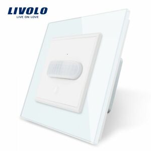 Pohybový detektor PIR biely modul (LIVOLO)