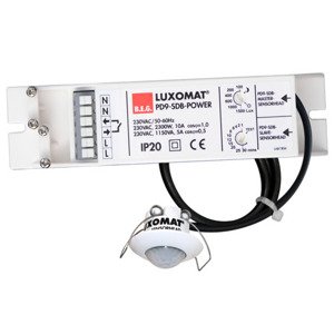 Senzor pohybový 360° IP20, PIR, PO, biela, LUXOMAT® PD9-M-SDB-FC (B.E.G.)