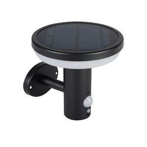 Svietidlo solárne LED 5W, SOLCA O PV EL-B, 4000K, 500lm, senzor, IP44 (Kanlux)