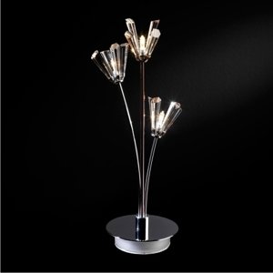 Svietidlo ARAGONIT/9000-3T/3xG4/20W,mat.: chrómE / ASFOUR CRYSTAL (LUXERA)