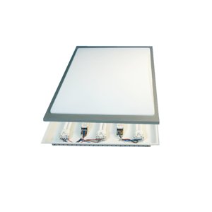 Svietidlo FIMX 7755/6500 prisadené obdĺž. int., plast. tienidlo s plast rámom alu (OPPLE&
