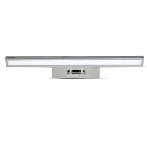 Kúpeľnové zkradlové LED svietidlo 8W, 4000K, 600lm, 45cm, chróm VT-7009CH (V-TAC)
