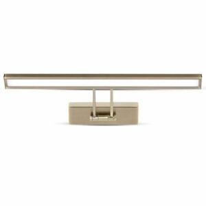 Kúpeľnové zkradlové LED svietidlo 8W, 3000K, 600lm, 45cm, zlaté VT-7009 (V-TAC)