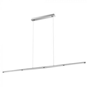 Závesné lineárne LED svietidlo 36W, 4000K, 2700lm, 180cm, chróm VT-7036 (V-TAC)