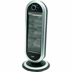 Halogénový ohrievač s osciláciou 1200W, strieborný (SOMOGYI)