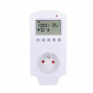 Termostatická zásuvka s časovačom 230V (SOLID)
