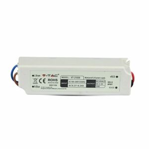 Zdroj LED SLIM 12V 30W, IP67 VT-21030 (V-TAC)