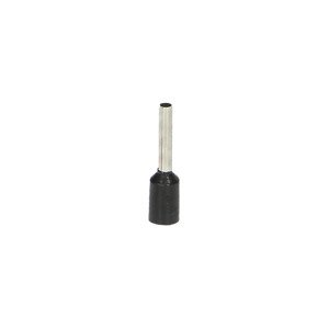 Dutinka izolovaná 1,5mm2 (8mm) čierna - 25ks balenie (ORNO)