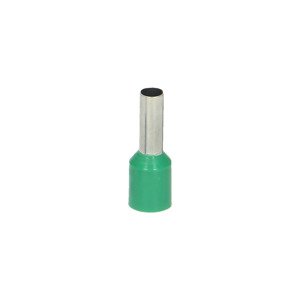 Dutinka izolovaná 6mm2 (10mm) zelená - 25ks balenie (ORNO)