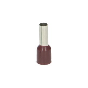Dutinka izolovaná 10mm2 (12mm) hnedá - 25ks balenie (ORNO)