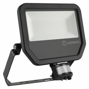 Reflektor so senzorom LEDVANCE 50W, 4000K, 6000lm, cierny (OSRAM)