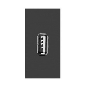 Modul NOEN - 1xUSB dátový polmodul čierny (ORNO)