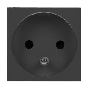 Modul NOEN - Zásuvka 230V 2P+T čierna (ORNO)