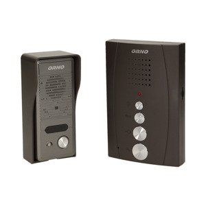 Sada domového telefónu ELUVIO (4+2), čierna (ORNO)