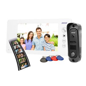Sada videovrátnika ARCUS 7" s RFID biela (ORNO)