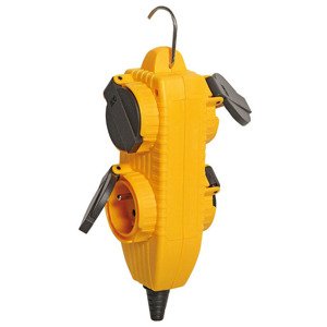 Zásuvka 4x IP44 na kábel Powerblock (Brennenstuhl)