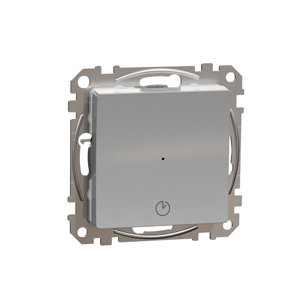 Casový spínac 10A, Aluminium, Sedna Design (Schneider)