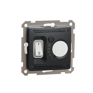 Izbový termostat 16A, Antracit, Sedna Design (Schneider)