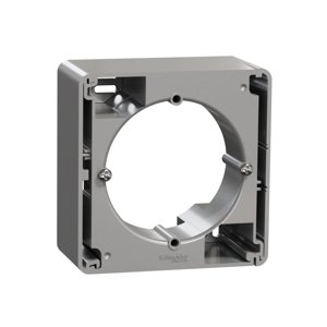 Krabica povrchová, Aluminium, Sedna Design (Schneider)