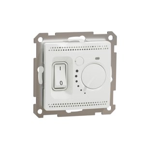 Podlahový termostat 16A, Biela, Sedna Design (Schneider)
