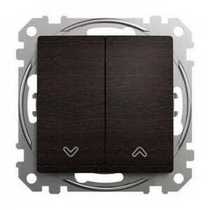 Spínac žaluzií, Wenge, Sedna Design (Schneider)