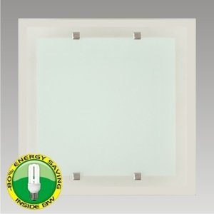 Svietidlo FOCCA 3xE27/13W,2700K,CEILING,mat.: GLASS (PREZENT)