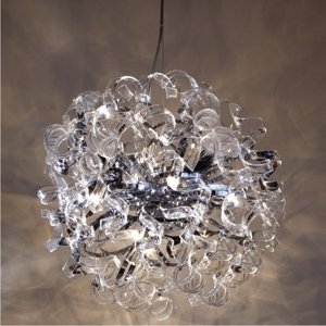 Svietidlo HARMONY/3853-10P/10xG4/20W, chrómE,mat.: chrómE (LUXERA)