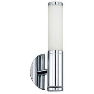 Svietidlo 90122 WL/1 chróm /OPAL, E14, 40W, vypínač, zásuvka typ Schuko 230V (Eglo)