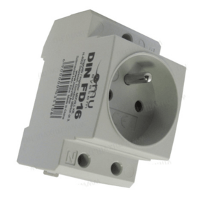 Zásuvka DIN 230V , FD16 (XBS)