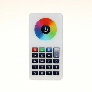 Ovládač diaľkový RGB-RF 10CH-W pre RGB-RC-1003 biely
