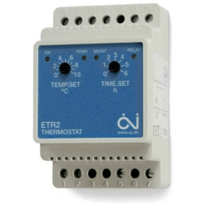 Automatický regulátor ETR2-1550, teplota+vlhkosť, bez snímača (V-SYSTEM)