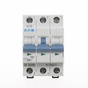 Istič 3-pólový B/20A 10kA Rada:PL7 (Eaton)