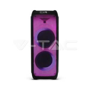 Párty reproduktor bluetooth s mikrofónom a RGB 100W VT-6215-2 (V-TAC)