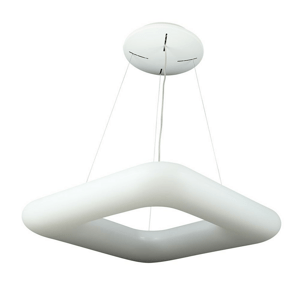 Závesné LED svietidlo štvorcové 600 42W, CCT, 3400lm, stmievateľné, biele VT-7607 (V-TAC)