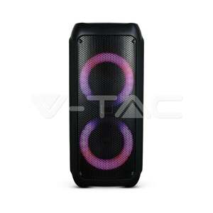 Párty reproduktor bluetooth s mikrofónom a RGB 35W VT-6215-2 (V-TAC)