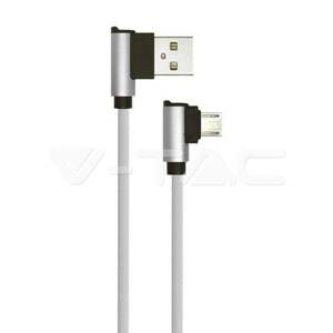 USB Kábel Diamond Series Micro USB 1m, sivý VT-5361 (V-TAC)