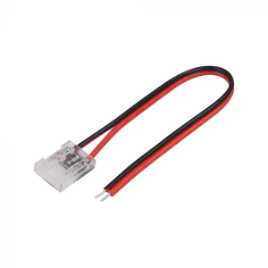 Spojka pre LED pásiky COB dlžka 8mm kábel/koncovka (V-TAC)