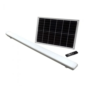 Nástenné LED solárne svietidlo 18W 120cm 1000lm so senzorom a ovládačom VT-120018 (V-TAC)