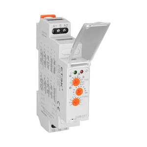 Multifunkčné časové relé DPDT 12-240V AC/DC EKR8-532TH0016, 1S/10S/1M/10M (ETEK)