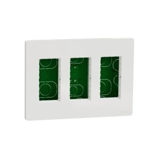Unica System+ - Centrálna jednotka 3x4 modulov zapustená, Biela