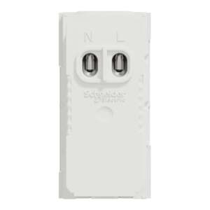 Unica - Dvojitý nabíjací USB konektor A+C 2.4A, 1M, Biely