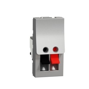 Unica - Svorky reproduktorové 1M, Aluminium
