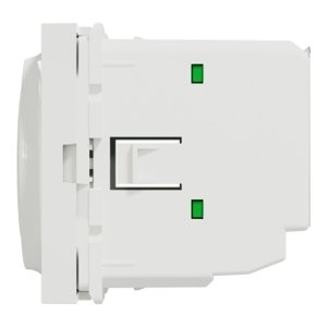 Unica - Termostat podlahový otočný 2M, Biely