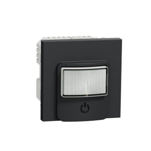 Unica - Detektor pohybu so spínačom 2200W, Antracit