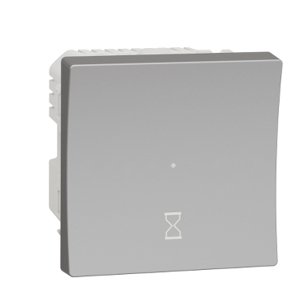 Unica - Časový spínač 10A, Aluminium
